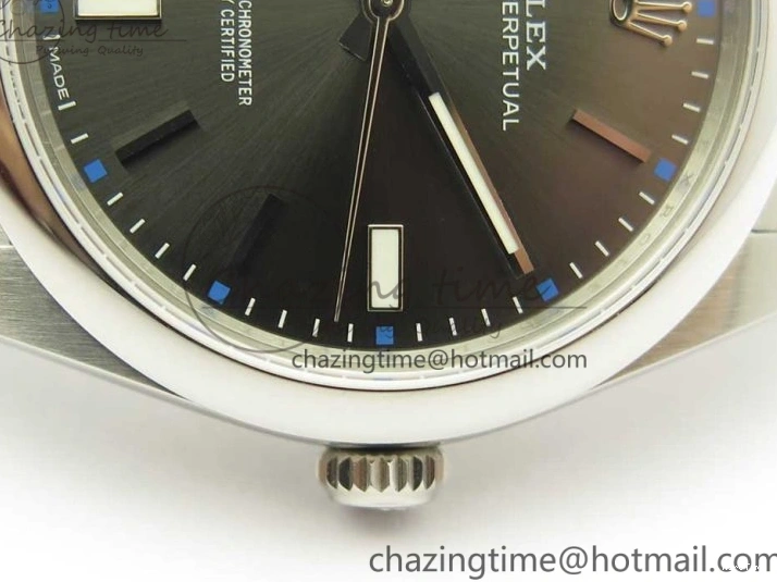 MiroTime 0511 Oyster Perpetual 39mm 114300 UBF 1:1 Best Edition Gray Dial on SS Bracelet A GoodFit 3295